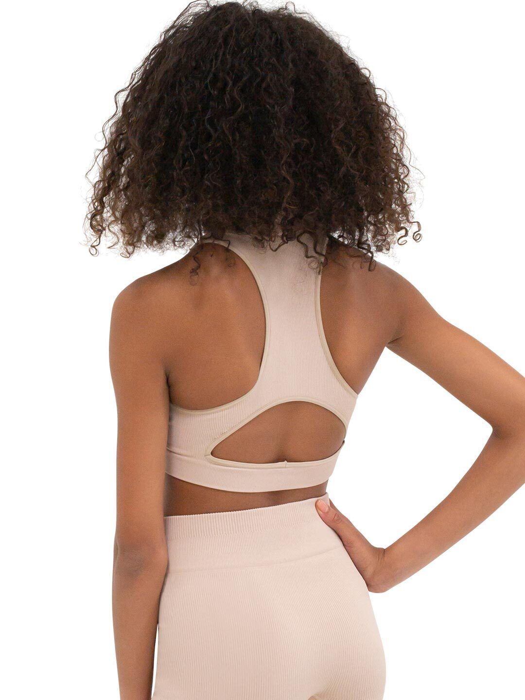 Capezio Seamless Rib Crop Top Adult