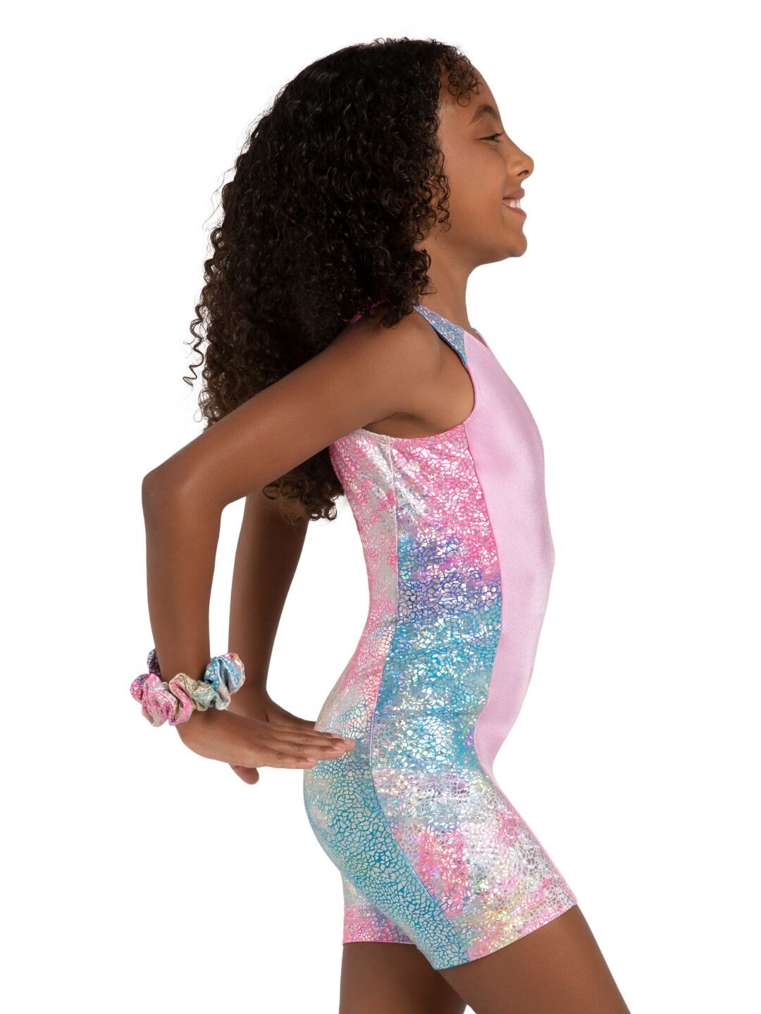 Capezio Sparkle Biketard; Child