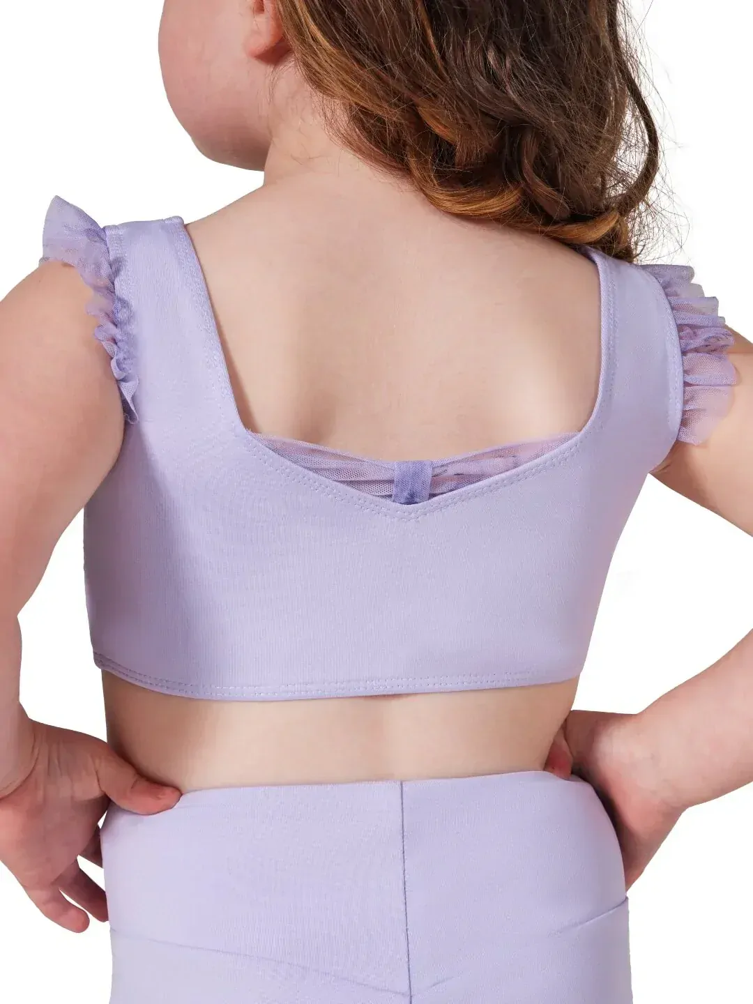 Capezio Rosy Crop Top; Child 