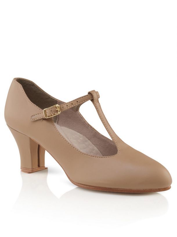 Capezio JR. Footlight T- Strap Character Shoe