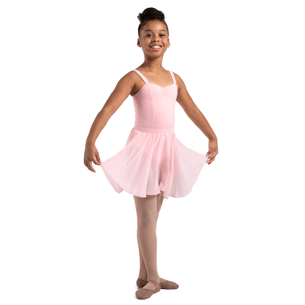 Bloch Chayanne Chiffon Short Circle Girls Skirt