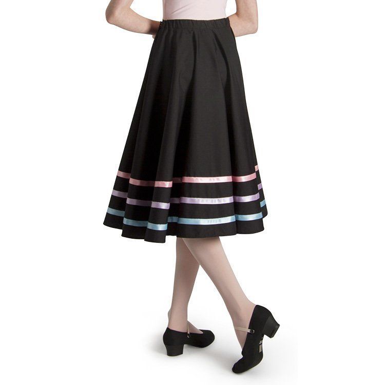 Bloch Pastel Ribbon Character Skirt Womens