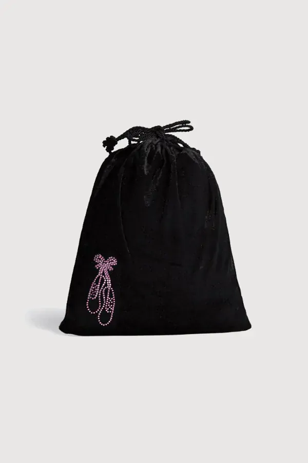 Bloch Velvet Drawstring Shoe Bag 