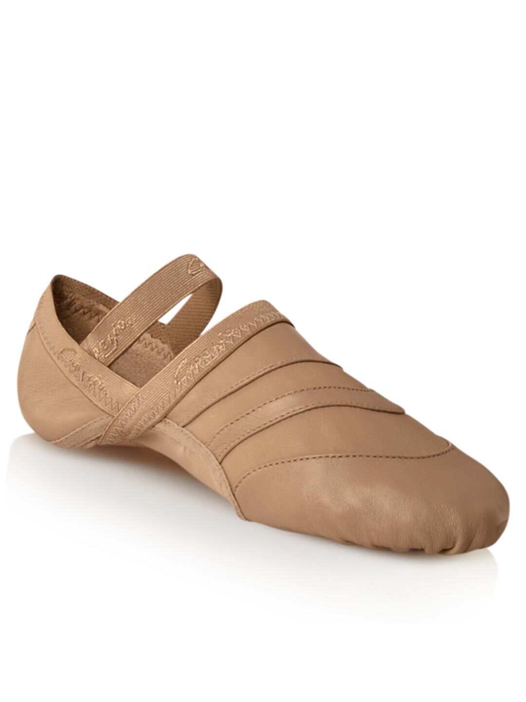 Capezio Seamless Stretch Freeform Ballet Shoe Adult 10.5; Medium; Caramel