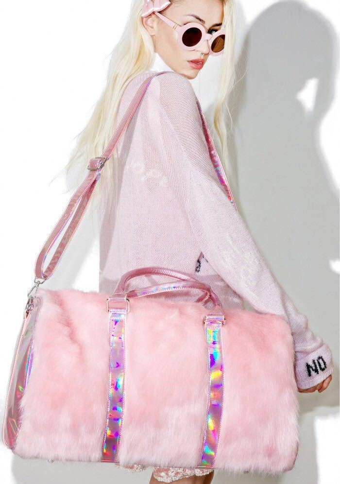 Furry Duffel Bag