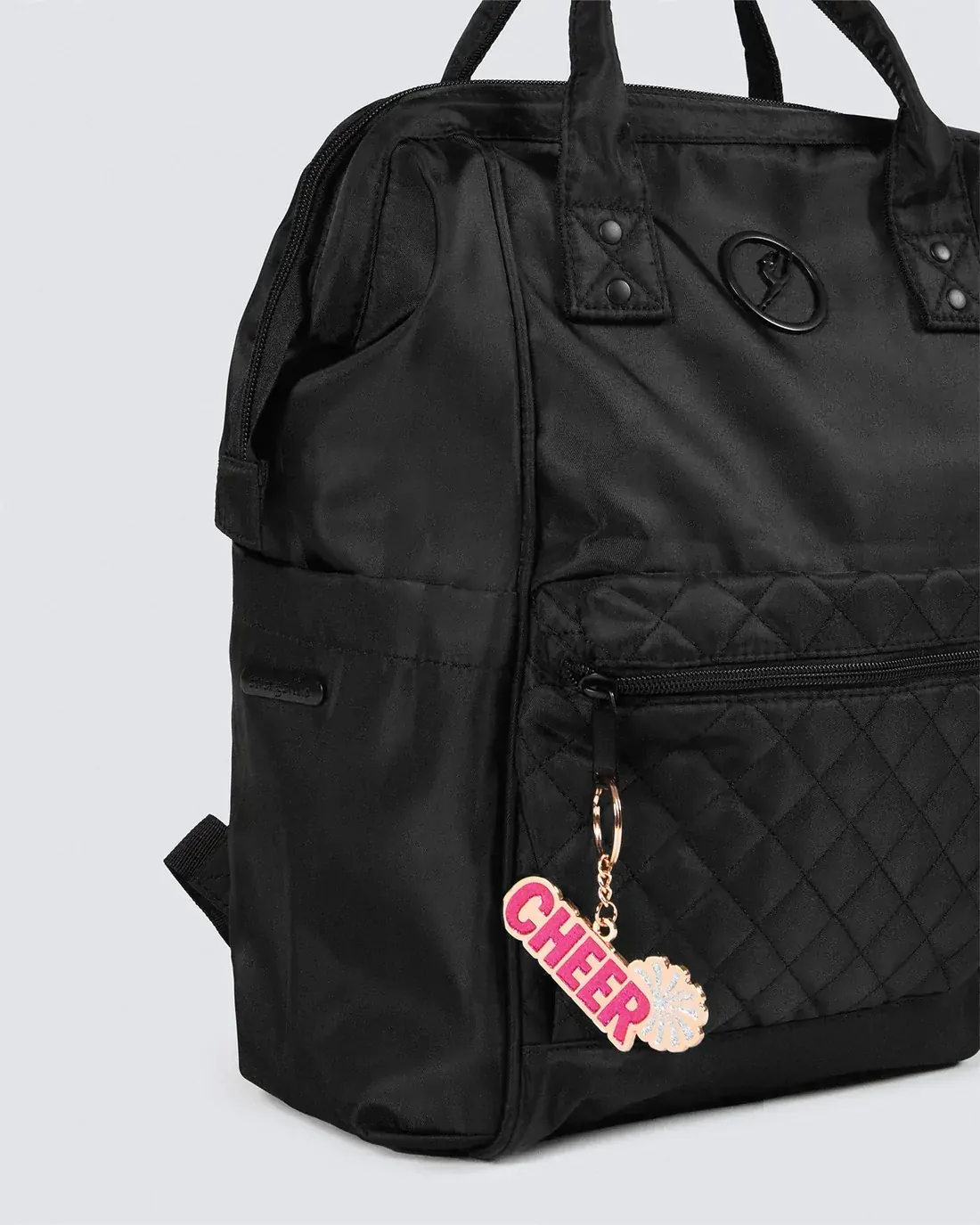 Cheer Key Ring; Pink; 