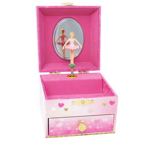 Pink Poppy Pirouette Princess Small Music Box