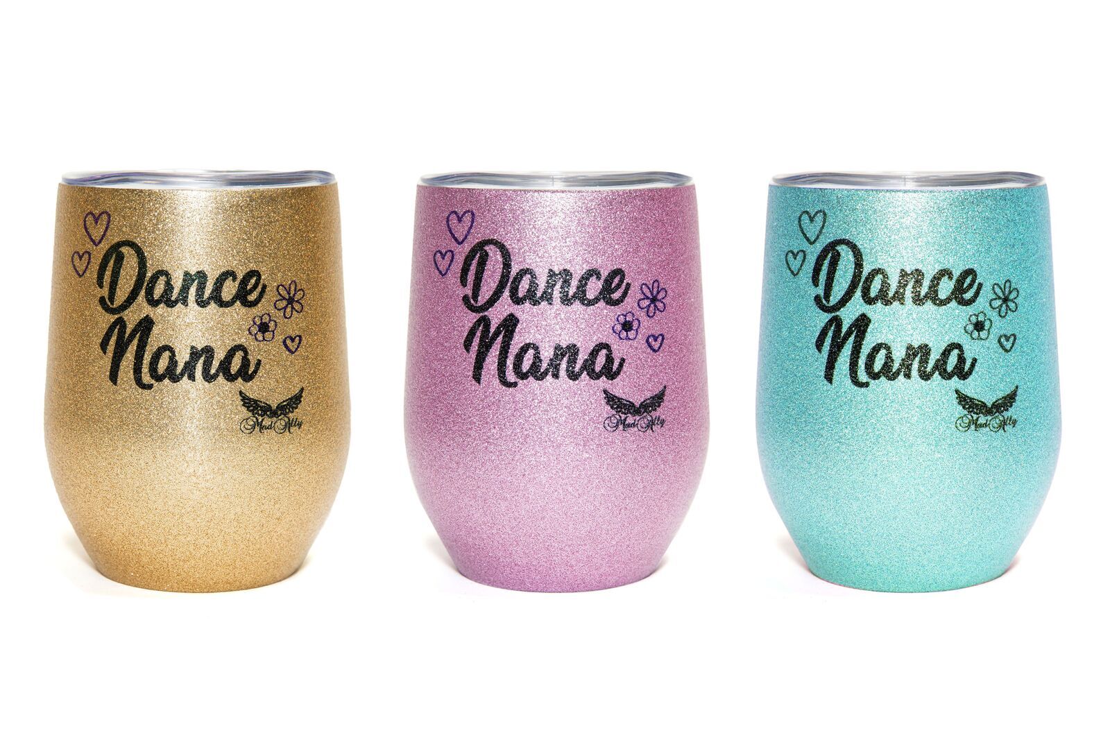 Mad Ally Glitter Mug - Dance Nana