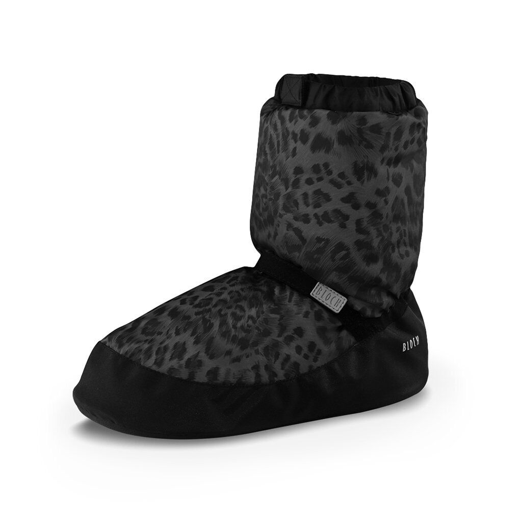 Bloch Leopard Warm Up Booties Adult
