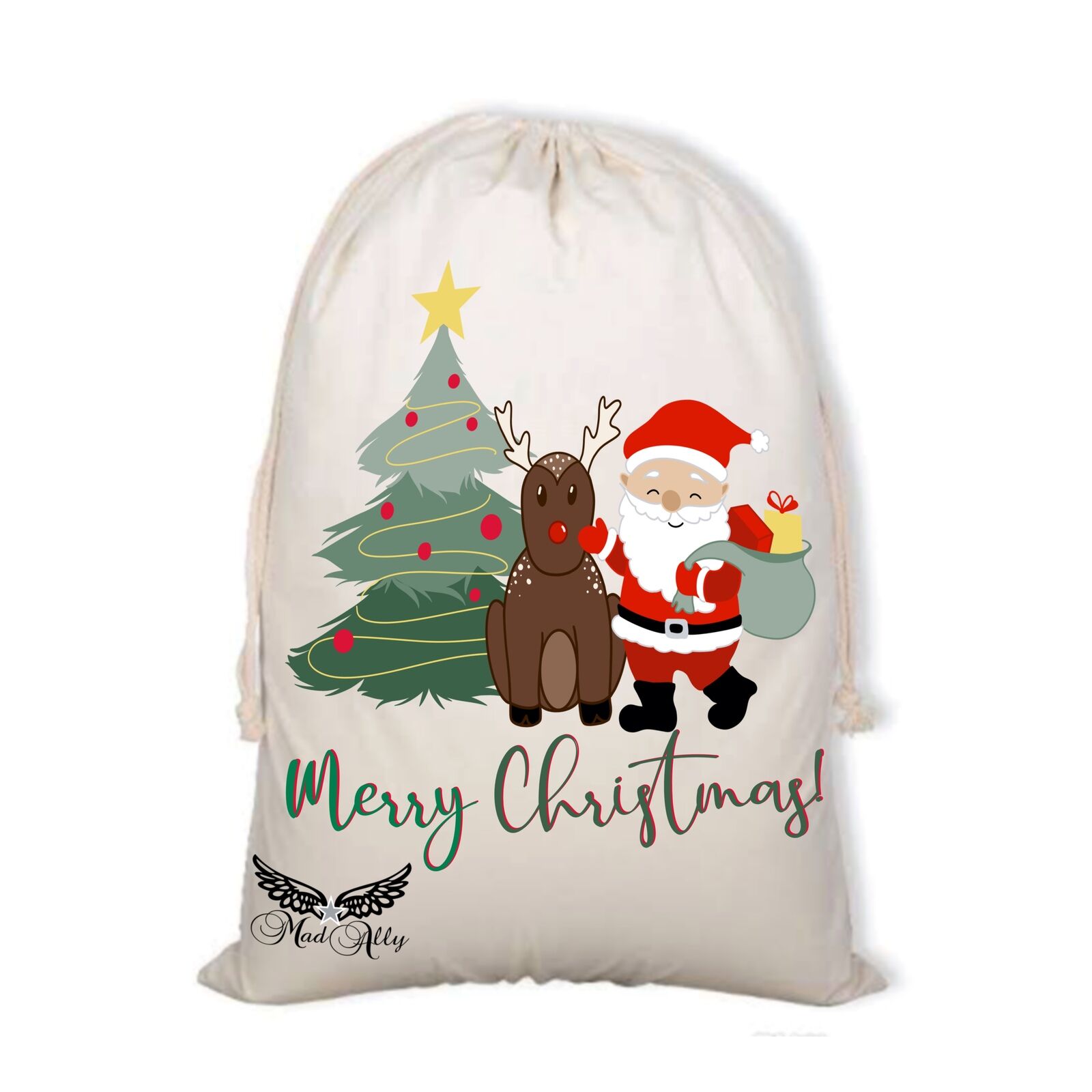 Mad Ally Santa Sack; Reindeer