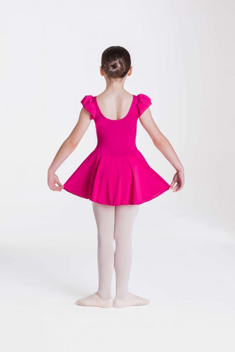 Studio 7 Cap Sleeve Tactel Chiffon Dress Child