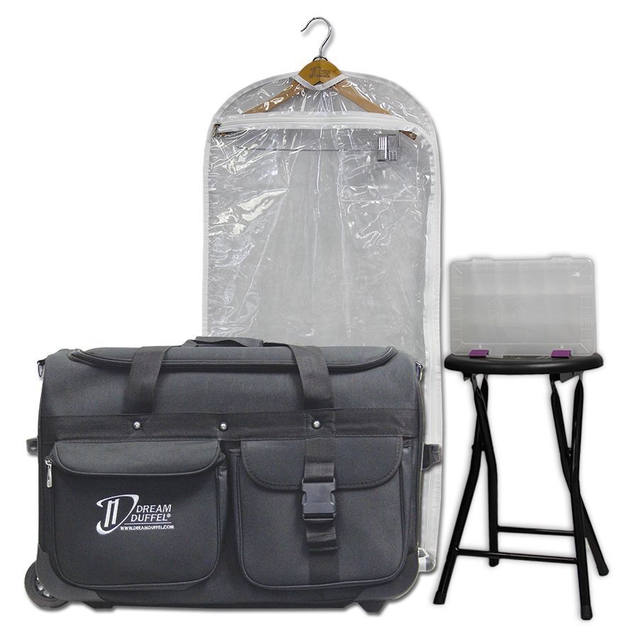 Dream Duffel Medium Black Package SECONDS #135