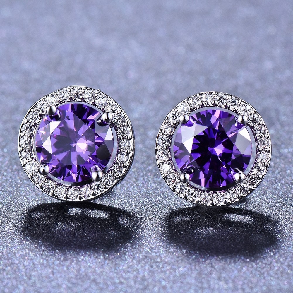 10mm Earrings Ruby
