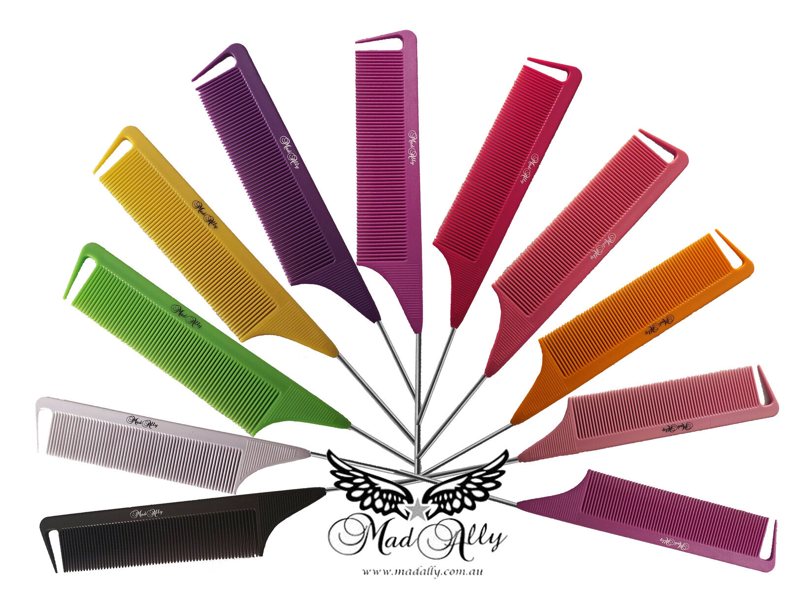 Mad Ally Tail Comb Mint