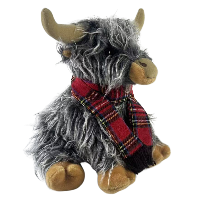 Mad Ally Hamish Highland Cow Black 25cm