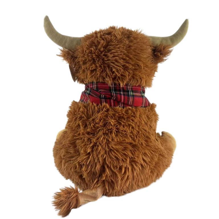 Mad Ally Hamish Highland Cow Tan 42cm