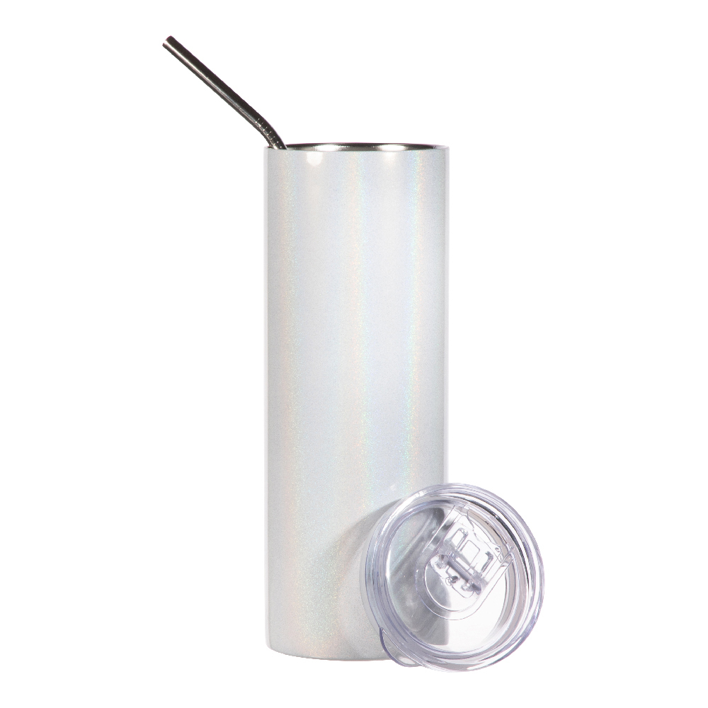 Mad Ally Sparkling Skinny Tumbler With Straw