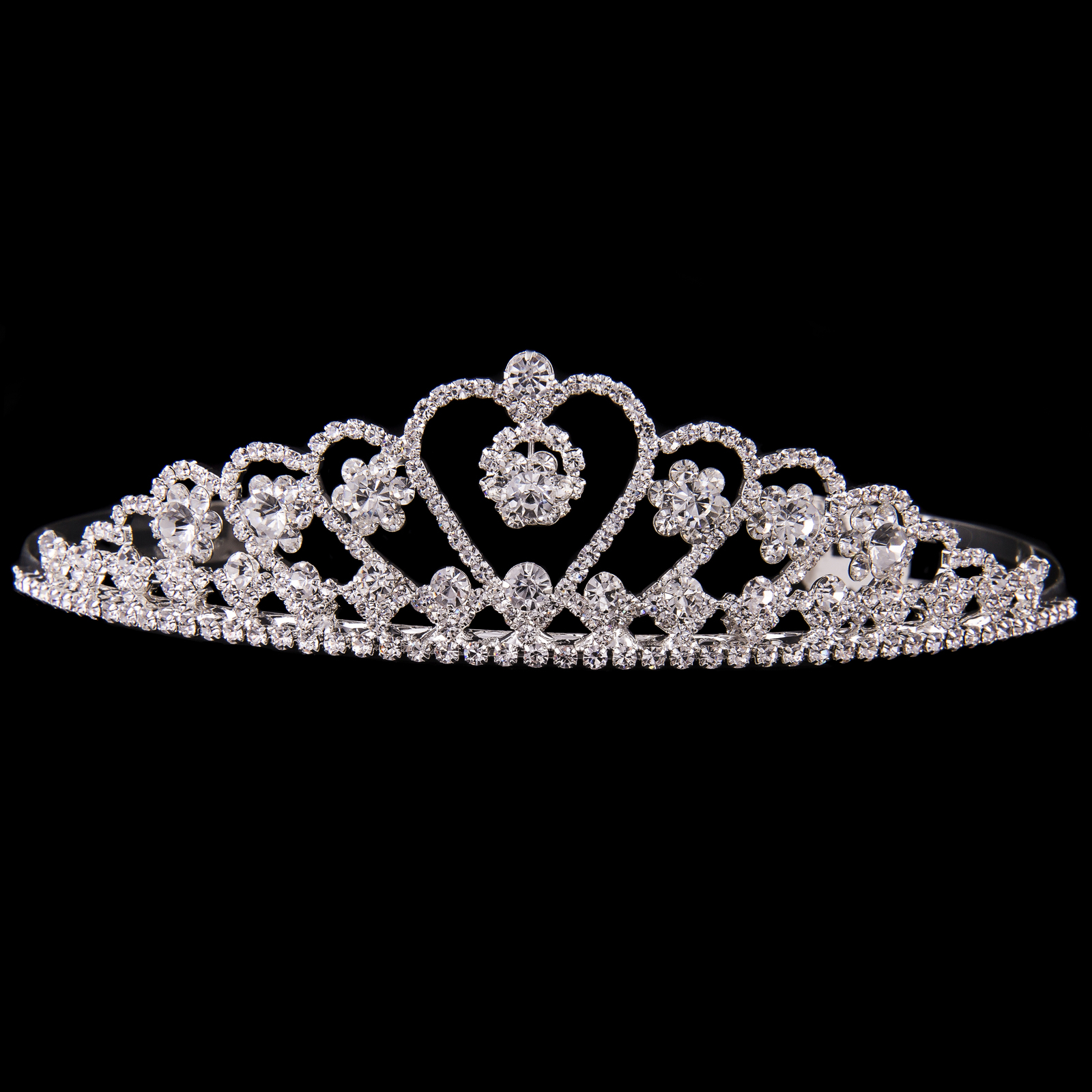 Mad Ally Large Heart Tiara