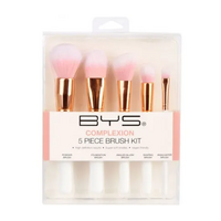 Rose Gold Makeup Brushes in Keepsake Tin by BYS