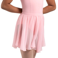 Bloch Chayanne Chiffon Short Circle Girls Skirt