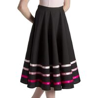 Bloch Pink Ribbon Character Skirt Womens