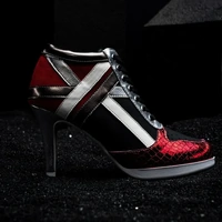 Astriques Red with matching Shoe Tote;