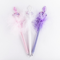 Mad Ally Ballerina Fluffy Pens