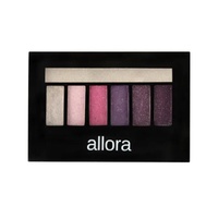 Allora 7 Eyeshadow with Highlighter; Orchid Bloom 