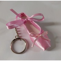 Fifi & Co Pointe Shoe Keyring; Hot Pink 