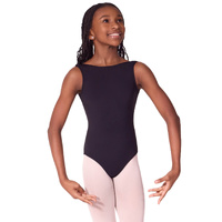 Capezio Soft Elegance Boatneck Leotard Tween; Child