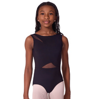 Capezio Soft Elegance Asymmetrical Boat Neck Leotard Tween Child