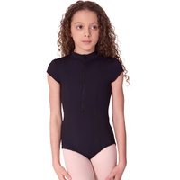 Capezio Soft Elegance Short Sleeve Princess Leotard Tween Child