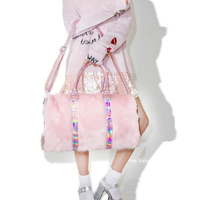 Furry Duffel Bag