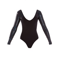 Energetiks Sophie Leotard Adult Medium; Black