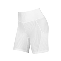 Energetiks Sabre Bike Short Adult XX- Small; White 