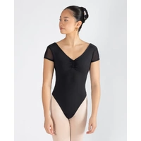 Alexandra Cap Sleeve Leotard;