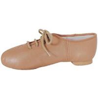 Jazz Shoes Lace Up Tan Adult