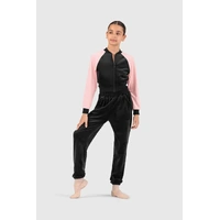 Bloch Julia Girls Velvet Bomber Jacket;