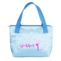 Pink Poppy Tutu Cute Tote Bag; Blue