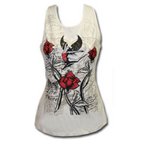 Mad Ally Roses Singlet
