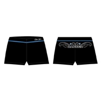 Mad Ally Dance Shorts Black/Blue