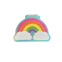 Mad Ally Spiral Notebook; Rainbow