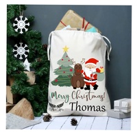 Mad Ally Santa Sack; Reindeer Personalised