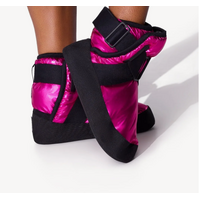 Capezio Glam Warm up bootie; LIMITED EDITION Hot Pink