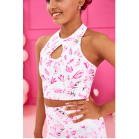 Claudia Dean Key Crop Pink Collection