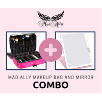 Mad Ally Make up Bag and Mirror Combo