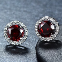 10mm Earrings Ruby