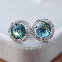 10mm Earrings Turquoise