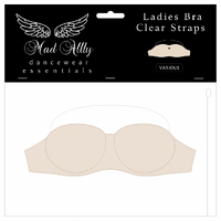 Mad Ally Clear Strap Bra
