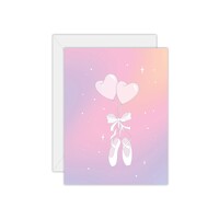 Mad Ally Love Ballet Shoes Card